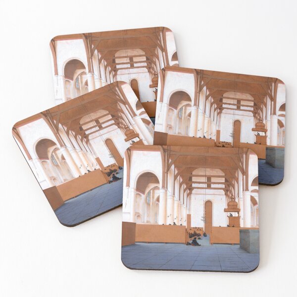 Item preview, Interior of the Sint-Odulphuskerk in Assendelft | Pieter Jansz Saenredam designed and sold by LaMadeleine.