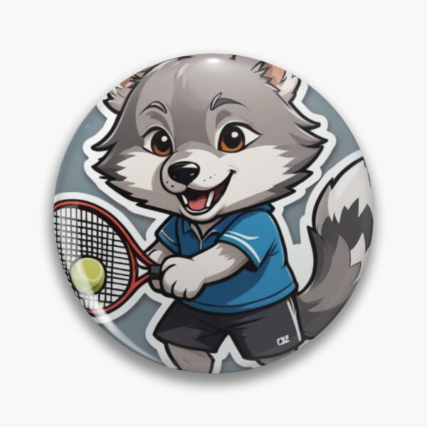 Item preview, Cute Tennis Werewolf  designed and sold by BigCityTennis.