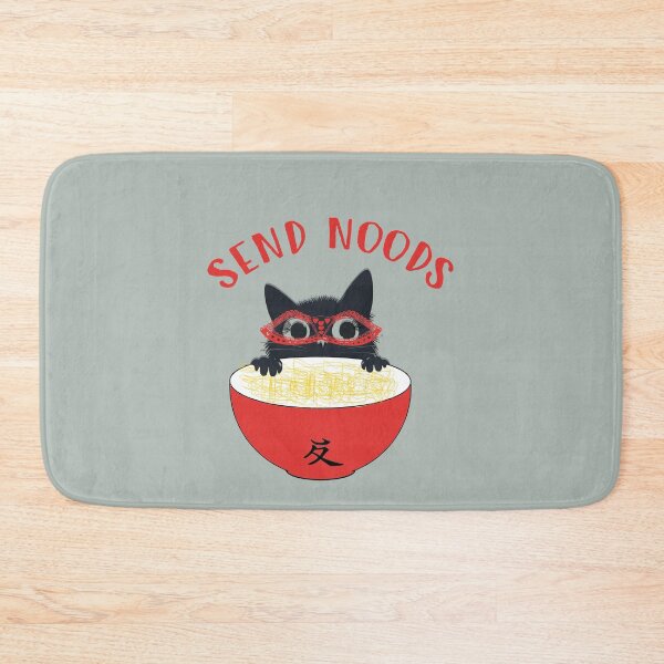 Item preview, send noods cat  designed and sold by zupperman.