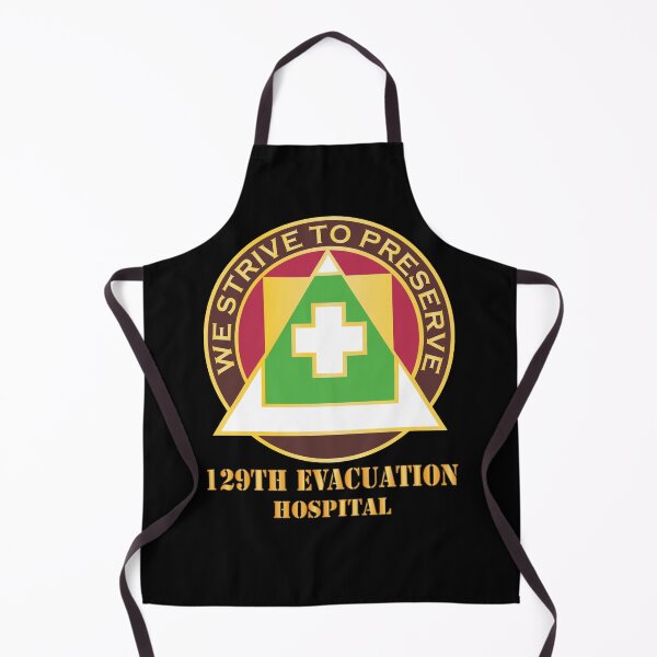 Item preview, 129th Evacuation Hospital w Txt - DUI X 300 designed and sold by Military Insignia Products.
