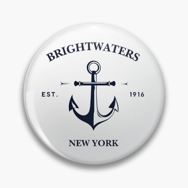 Item preview, Brightwaters New York est. 1916 Long Island designed and sold by Swaggy Designs.