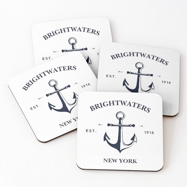 Item preview, Brightwaters New York est. 1916 Long Island designed and sold by Swaggy Designs.
