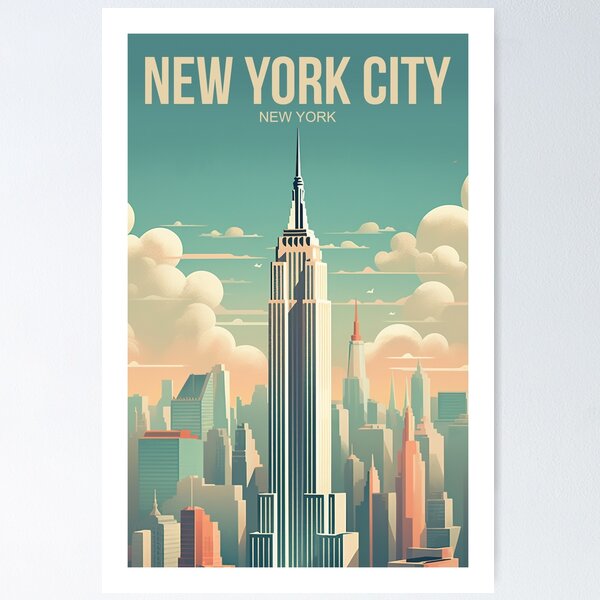 Item preview, NEW YORK CITY designed and sold by MarkedArtPrints.