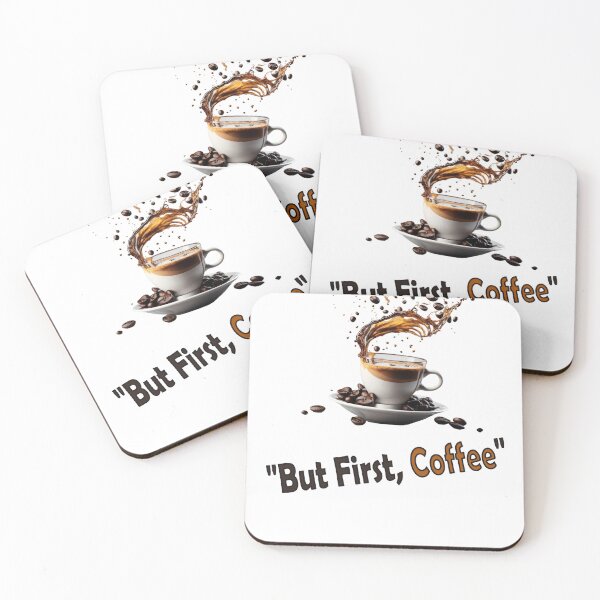 Item preview, But First, Coffee - Caffeine Lover's Dream designed and sold by Dovla91.