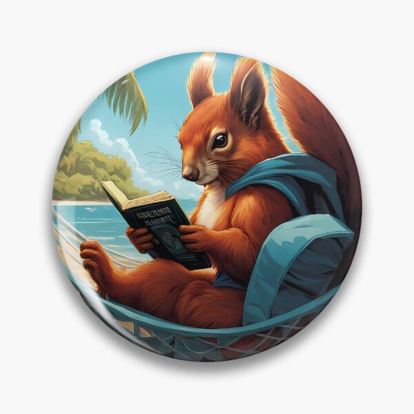 Item preview, Red Squirrel relaxing in a hammock designed and sold by Colin Bentham.