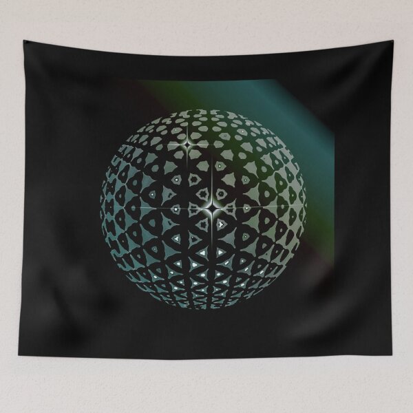 Item preview, Mosaic Sphere . 3D Illusion . Cosmic Connection . #10 designed and sold by Artistic63.