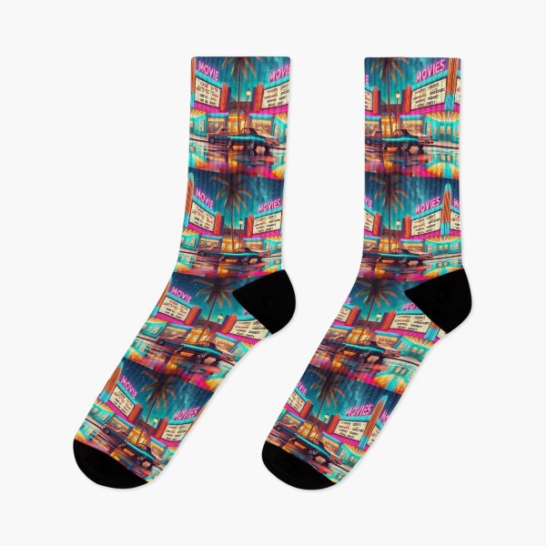 Item preview, Meta2Physical Cinema Dreams: Neon Glow of Classic Nights designed and sold by Meta2Physical.