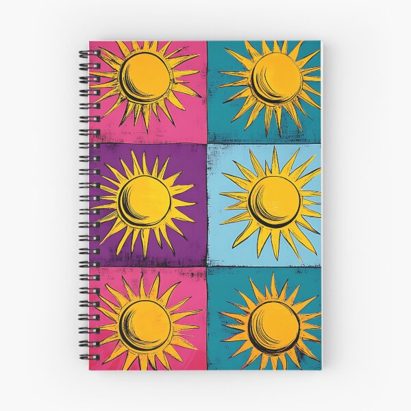 Item preview, Warhol-Inspired Sun Explosion designed and sold by daila70.