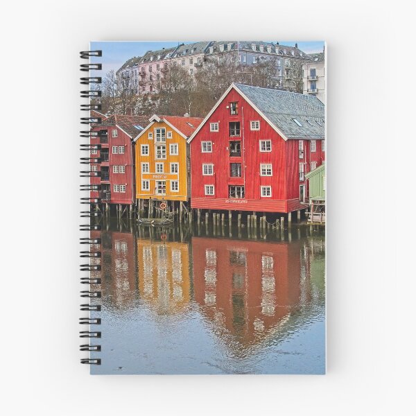 Item preview, Trondheim Colourful Wooden Wharf Buildings Norway designed and sold by Martyn R Arnold Fine Art Nature & Landscape Photography.