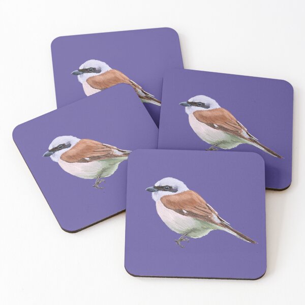 Item preview, Red Backed Shrike (Purple) designed and sold by okaymoose.