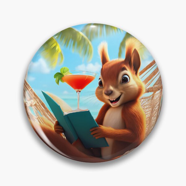 Item preview, Red Squirrel relaxing in a hammock designed and sold by Colin Bentham.