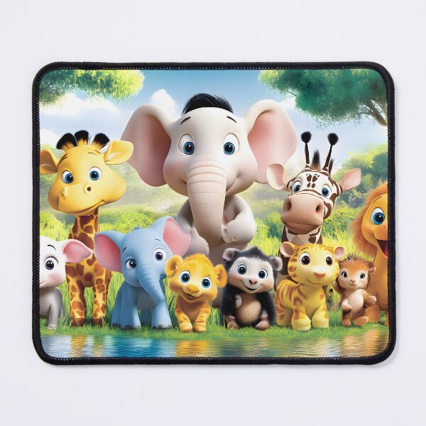 Item preview, Cute African Animals designed and sold by CoolMantras.
