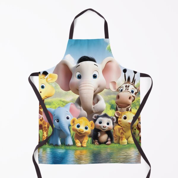 Item preview, Cute African Animals designed and sold by CoolMantras.