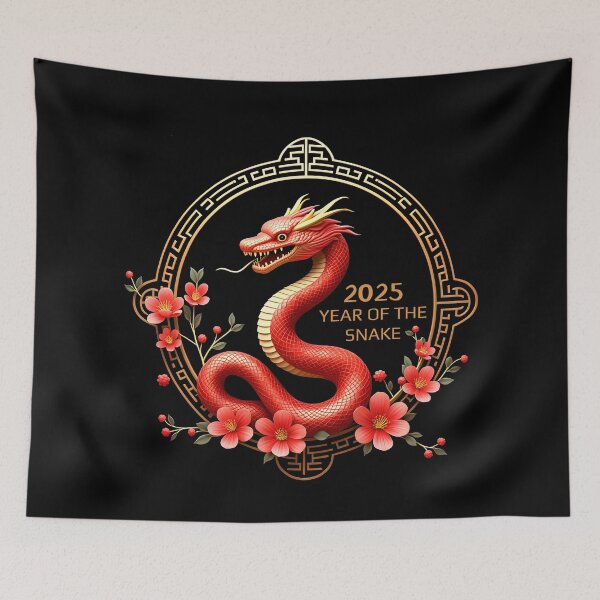 Item preview, YEAR OF THE SNAKE 2025 | Chinese New Year designed and sold by svarupa.