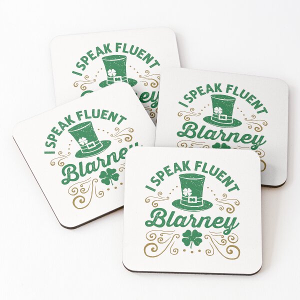 Aperçu de l'œuvre Je parle couramment Blarney St Patrick's Day créée et vendue par jaygo.