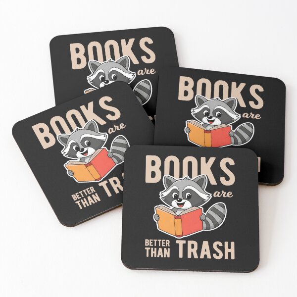 Item preview, Funny Reading Raccoon Book Lover for Reading Enthusiasts designed and sold by KLArtzStore.