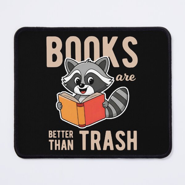 Item preview, Funny Reading Raccoon Book Lover for Reading Enthusiasts designed and sold by KLArtzStore.