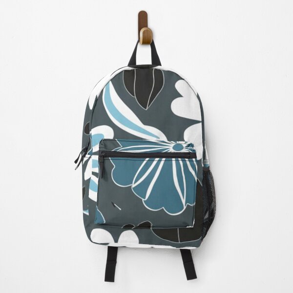 Item preview, Ocean Breeze Floral Doodle Pattern – Refreshing Blooms in Aquatic Hues designed and sold by WildStroke.
