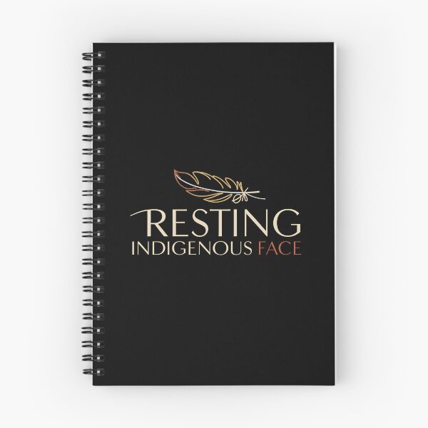 Item preview, Resting Indigenous Face - This gift is perfect for those proud of their heritage who value humor, style, and self-expression. designed and sold by ZyziowskyArt.