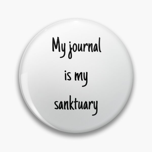 Item preview, My journal is my sanktuary Journaling Design designed and sold by Kaczorek-Shop.