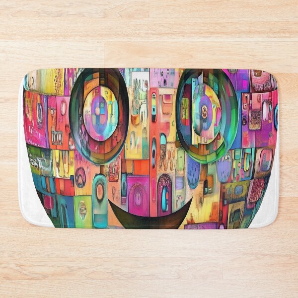 Item preview, Alternative smile emoji. Happy abstract design. designed and sold by Shoot-The-Moon.