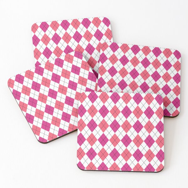 Item preview, Pink Argyle Pattern designed and sold by MarketdeLuis.