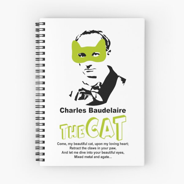 Artikelvorschau, Charles Baudelaire - Die Katze entworfen und verkauft von A-mici-marina.