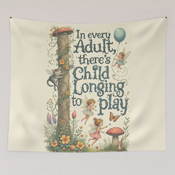 Item preview, The Playful Spirit of Childhood Rediscovered designed and sold by AmuraLumina.