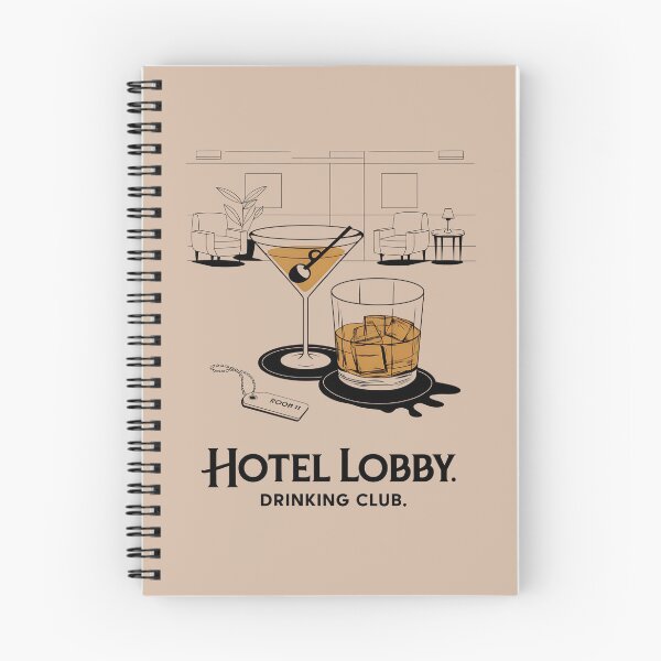 Item preview, Retro Hotel Bar Drinking Club Art designed and sold by TeeGrit.