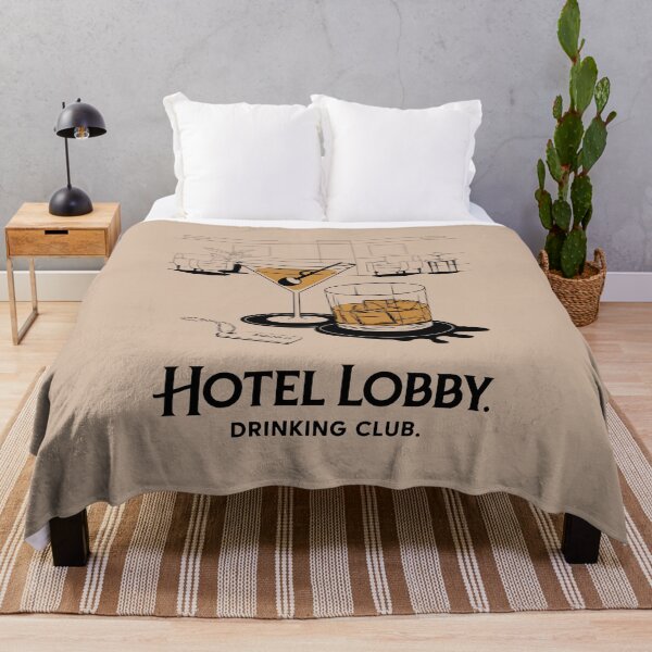 Item preview, Retro Hotel Bar Drinking Club Art designed and sold by TeeGrit.