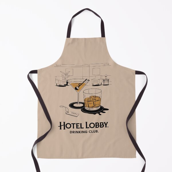 Item preview, Retro Hotel Bar Drinking Club Art designed and sold by TeeGrit.
