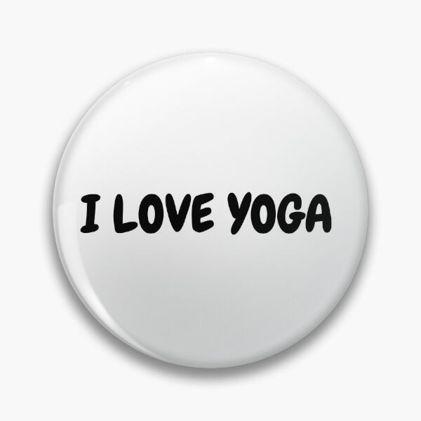 Item preview, I love Yoga designed and sold by CrazyFace5.
