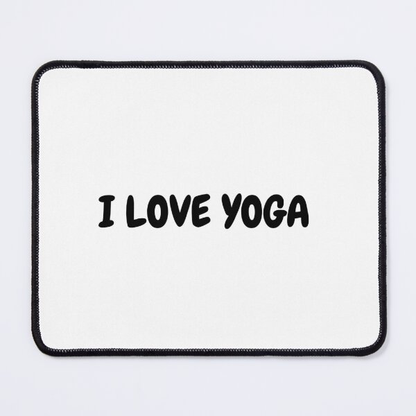 Item preview, I love Yoga designed and sold by CrazyFace5.