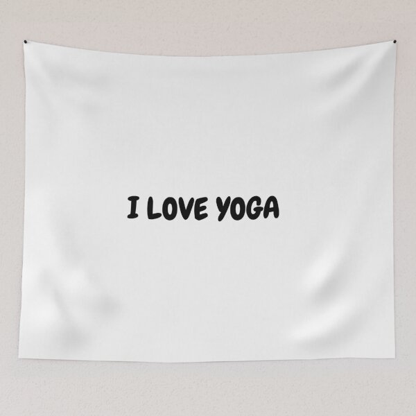 Item preview, I love Yoga designed and sold by CrazyFace5.