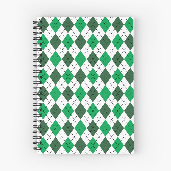Item preview, Green and white argyle pattern designed and sold by MarketdeLuis.
