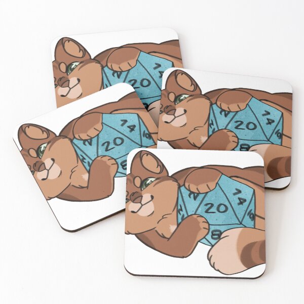 Item preview, d20 cat dice designed and sold by lord-ofthe-cats.