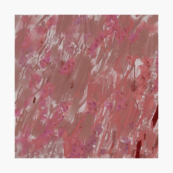Item preview, Mocha mousse 2025 color trend - hand drawn abstract painting by kenny lucky designed and sold by KennyLucky.