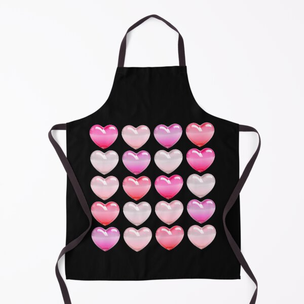 Aperçu de l'œuvre Shiny pink hearts pattern créée et vendue par Topmel.
