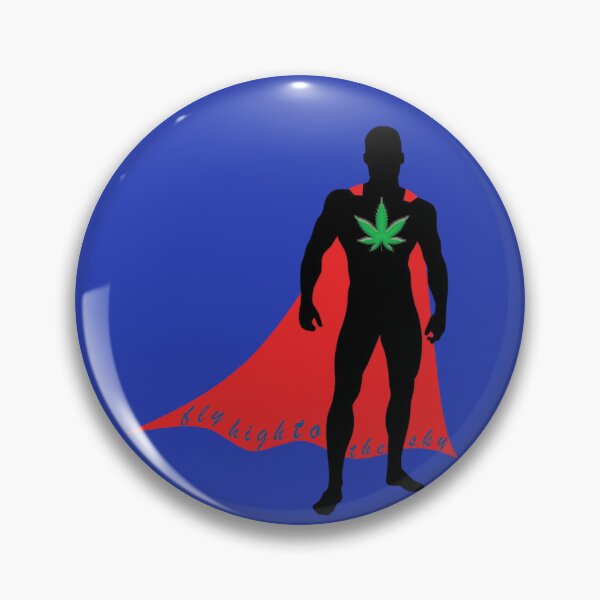 Item preview, marijuana super hero  designed and sold by zupperman.
