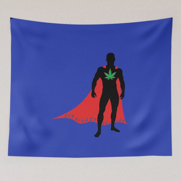 Item preview, marijuana super hero  designed and sold by zupperman.