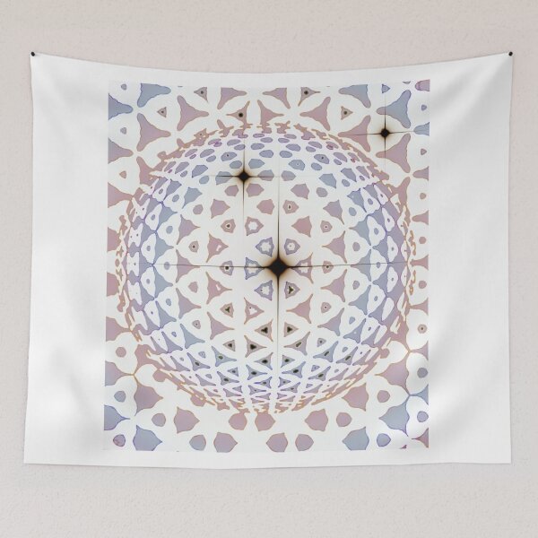 Item preview, Mosaic Sphere . 3D Illusion . Cosmic Connection . #8 designed and sold by Artistic63.