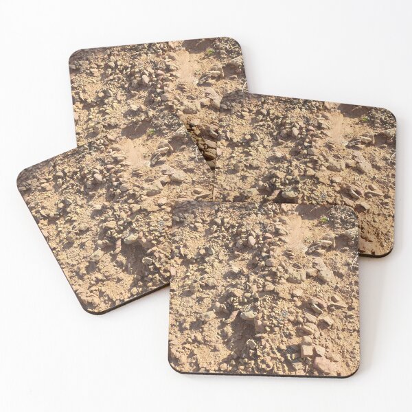 Item preview, Earthy Brown Rocky Terrain in Sandy Beige designed and sold by ModdiesColors.