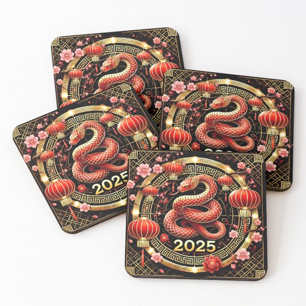 Item preview, 2025 Year Of The Snake Chinese New Year Zodiac designed and sold by svarupa.
