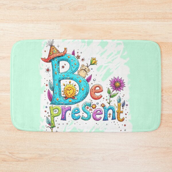 Item preview, Be Present: Fun & Funky Art for Daily Joy designed and sold by AmuraLumina.