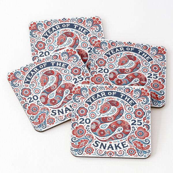 Item preview, 2025 Year Of The Snake Chinese New Year Zodiac designed and sold by svarupa.