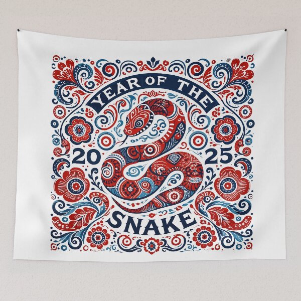 Item preview, 2025 Year Of The Snake Chinese New Year Zodiac designed and sold by svarupa.