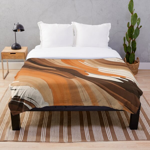 Item preview, Paint Strokes Gold Brown designed and sold by MMgoodzShop.