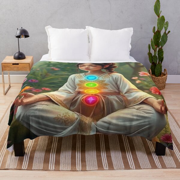 Item preview, Meditating Girl designed and sold by JackFreestone.