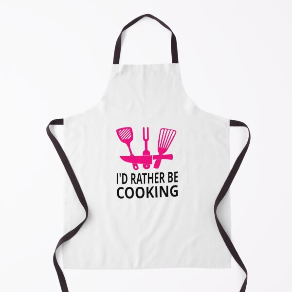 Item preview, I'd Rather Be Cooking designed and sold by coolfuntees.