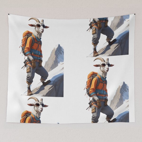 Item preview, mountaineering goat designed and sold by HorizonStores.